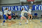 VB vs USCGA  Wheaton College Women's Volleyball vs U.S. Coast Guard Academy. - Photo by Keith Nordstrom : Wheaton, Volleyball